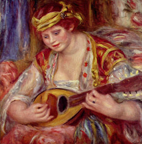 Woman with Mandolin