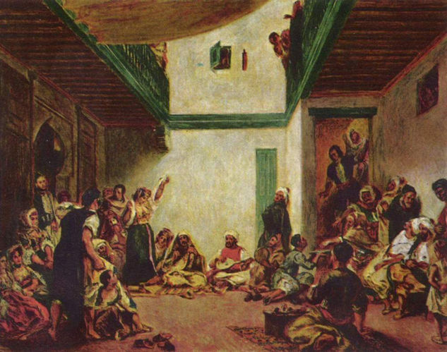 Boda judía (según Delacroix) 