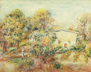 Landscape in Cagnes