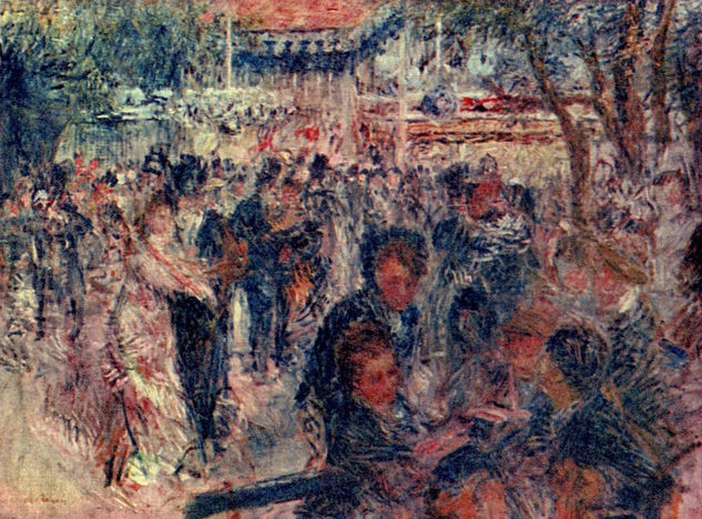 Moulin de la Galette, boceto de diseño 