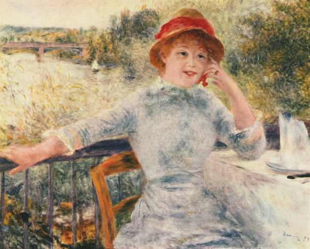 Portrait of Alphonsine Fournaise