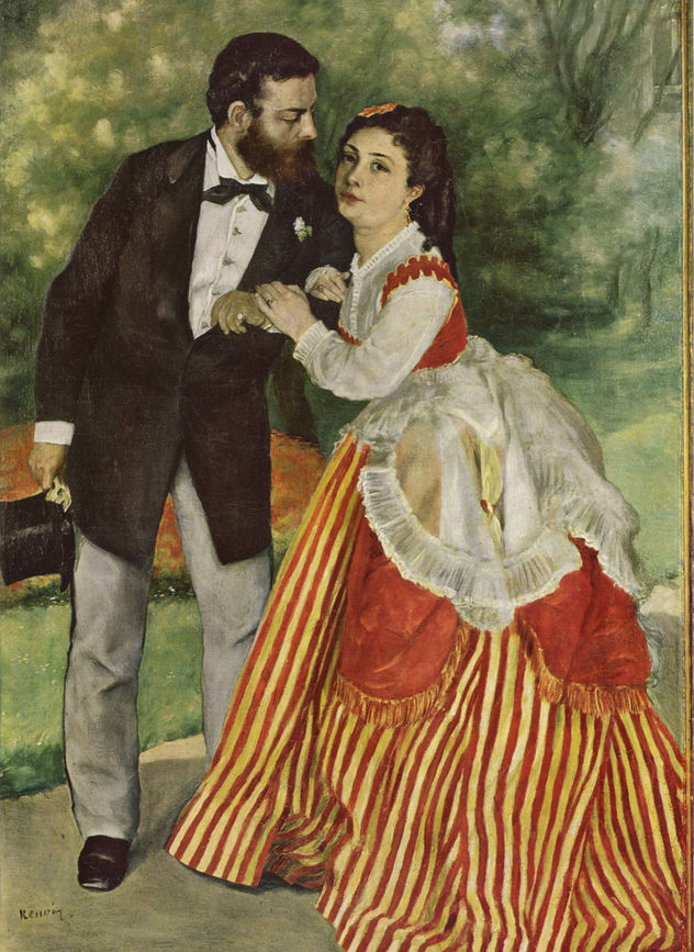 Portrait of the Sisley Couple