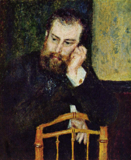 Portrait of the Painter Alfred Sisley 