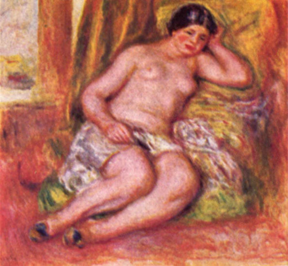 Sleeping Odalisque (Odalisque with Slippers) 