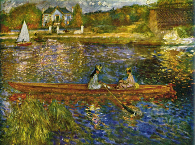 Seine at Asnières (The Boat)