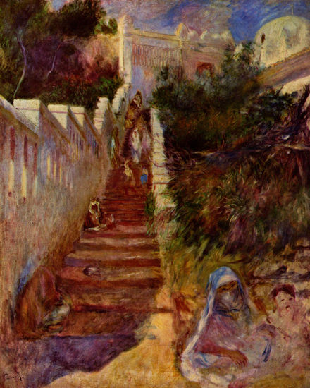 Stairs in Algiers 