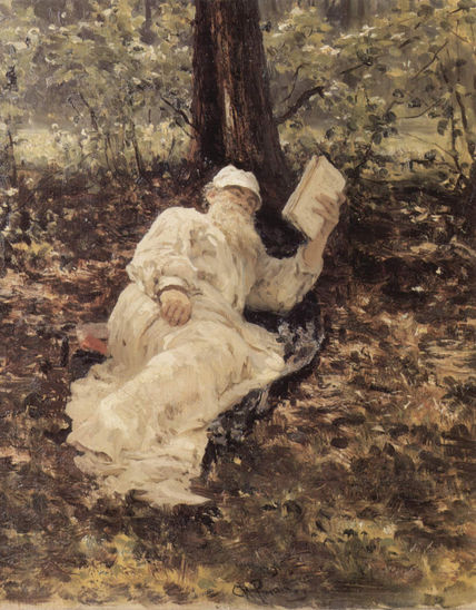 Leo Tolstoy Rests...