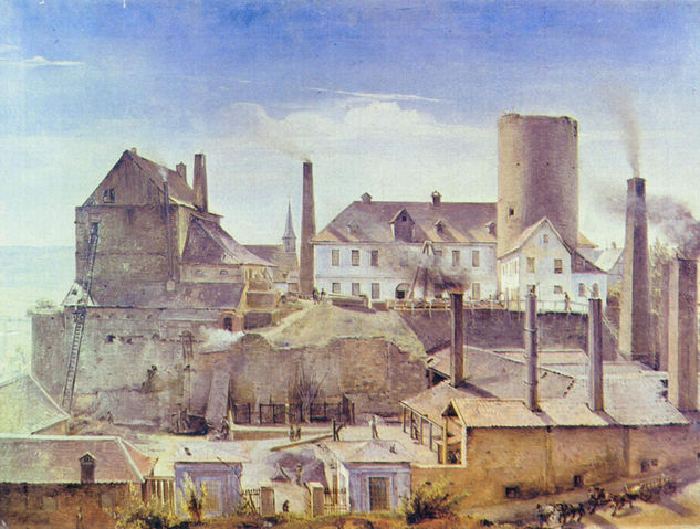 The Harkort Factory in the Castle of Wetter 