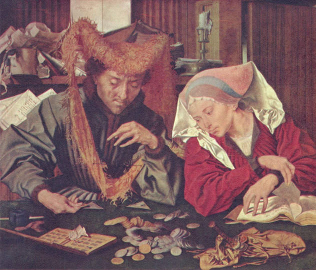 The Moneylender and His Wife