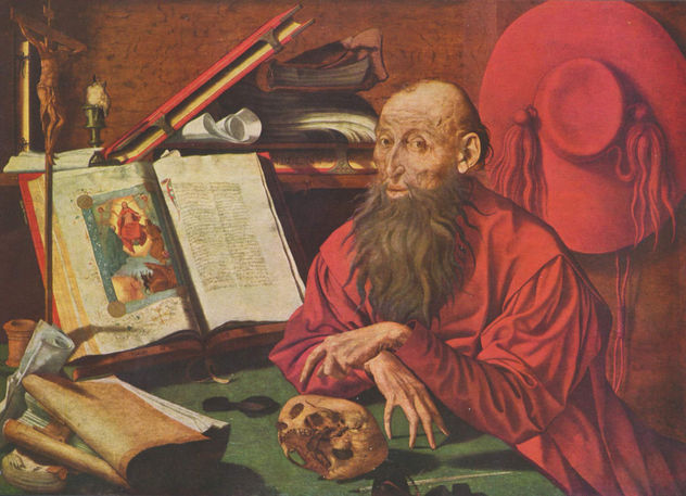 Hl. Jerónimo en una celda
