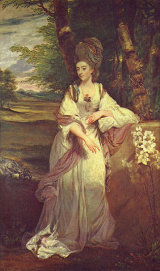 Portrait of Lady Bamfylde 