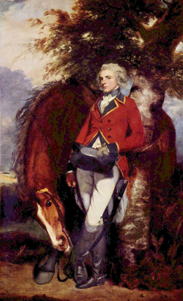 Retrato del Coronel George K. H. Coussmaker del Regimiento de la Guardia de Granaderos