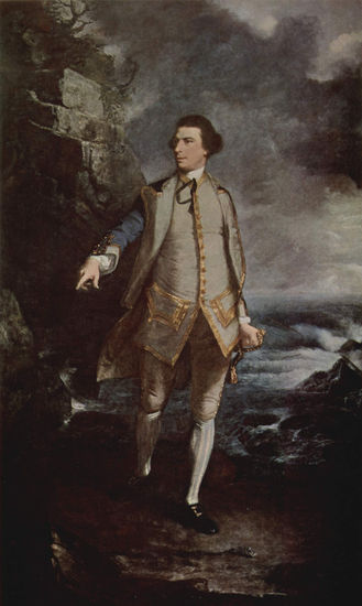 Portrait of Commodore Augustus Keppel 