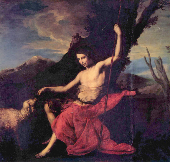 John the Baptist in the Desert 