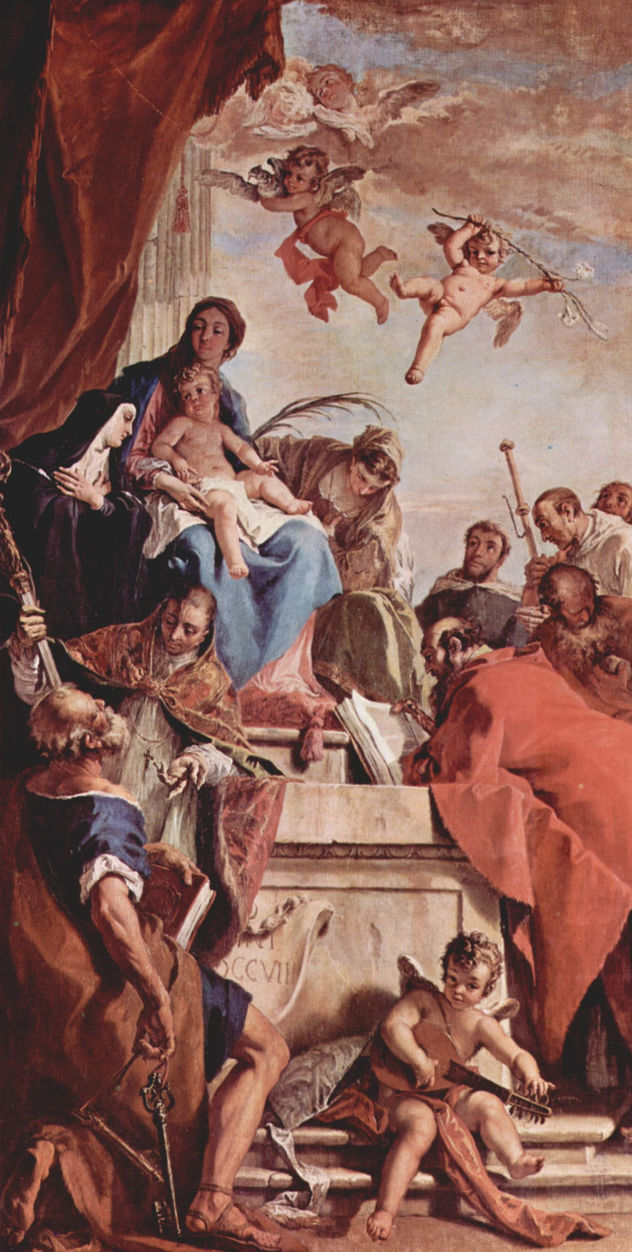 Altar of Saint Gerard of Csanád, scene