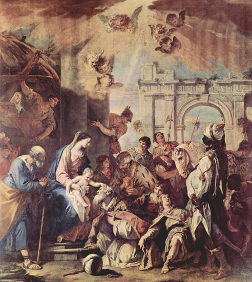 Adoración de los Santos Reyes Magos 