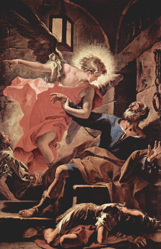 Liberación de San Pedro por un ángel