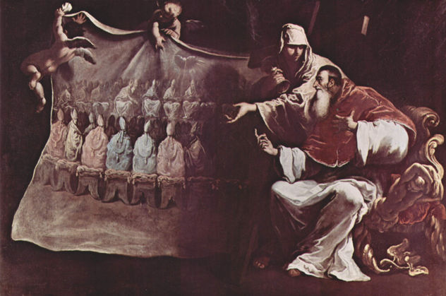 Ciclo de pinturas sobre la vida del Papa Pablo III., escena