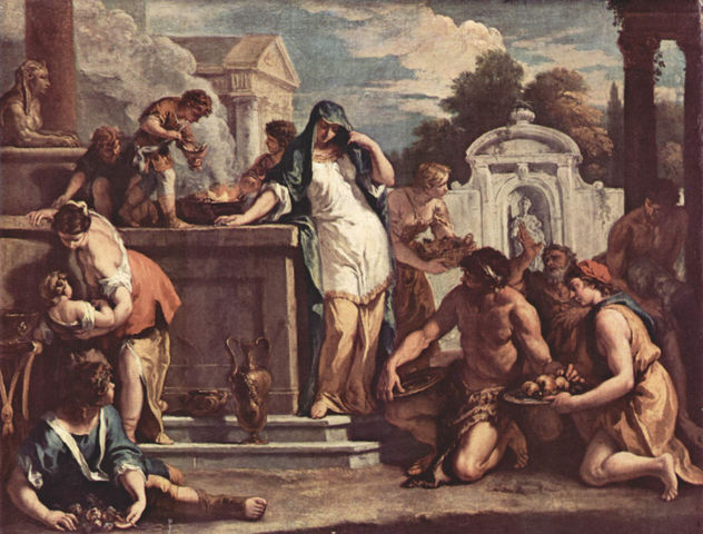 Offering to the Goddess Vesta