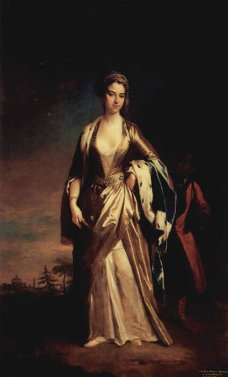 Porträt der Lady Mary Wortley Montagu 