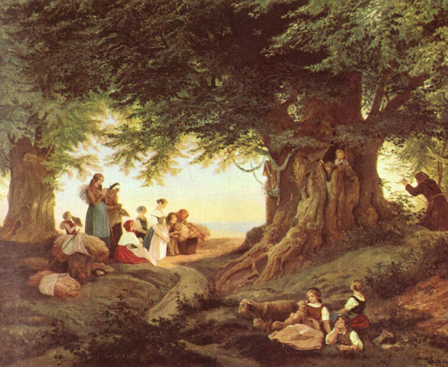 Evening Prayer in the Forest