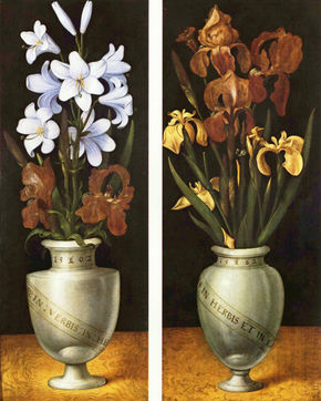 Two Vases of Flowers