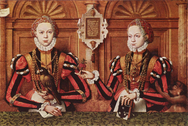 Porträt der Familie Rietberg, Detail