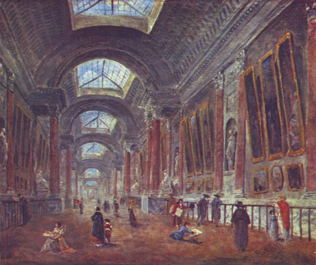 Louvre Gallery, Detail 