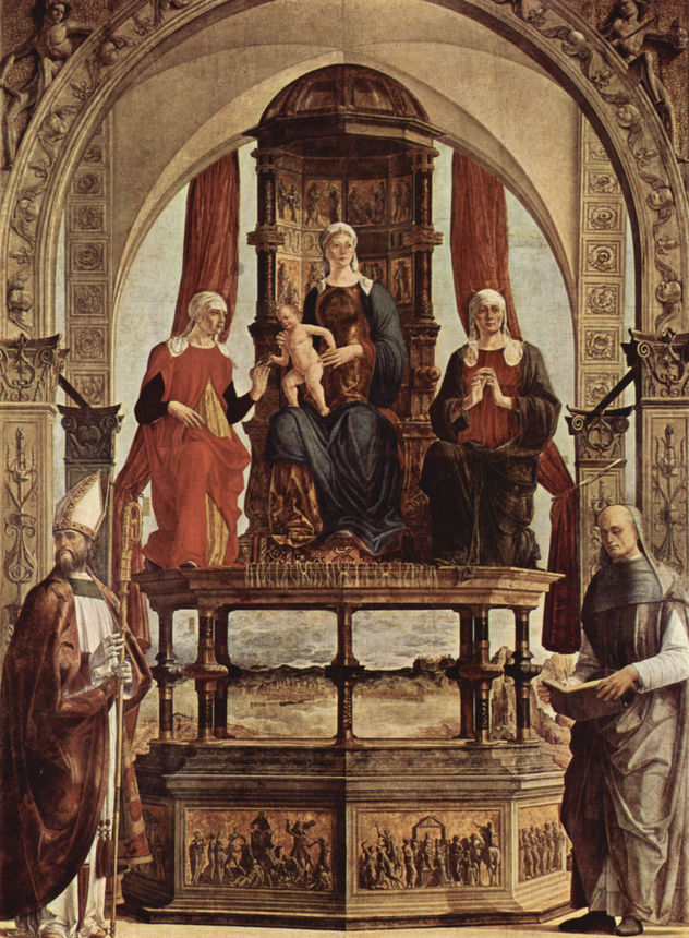 Portuense-Altar, escena