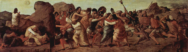 Predellatafel con escenas de la Pasión de Cristo, escena