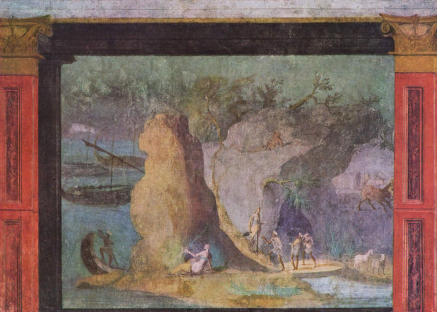 Landschaft zur Odyssee 
