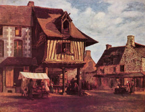 Market in Normandy