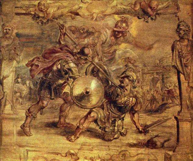 Achilles Defeats Hector 