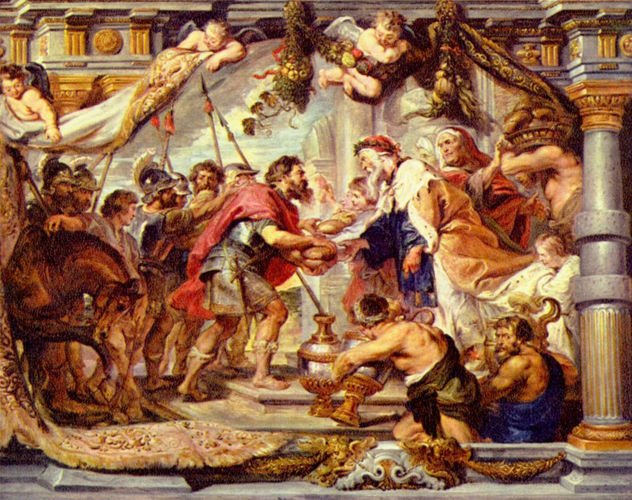 Encuentro de Abraham con Melquisedec