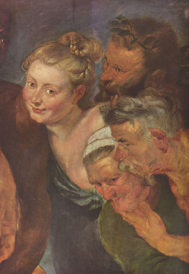 The Drunken Silenus, Detail 