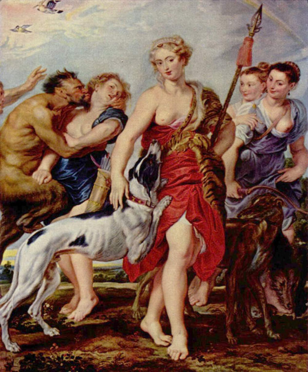 Diana with Nymphs, Departing for the Hunt