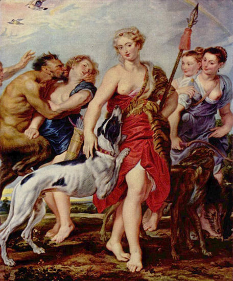 Diana with Nymphs, Departing for the Hunt 