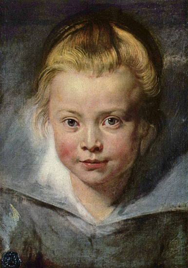 A Head of a Child (Portrait of Clara Serena Rubens) 