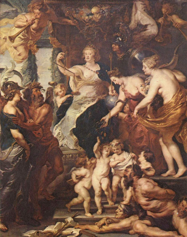 Ciclo de pinturas para María de' Medici, reina de Francia, escena