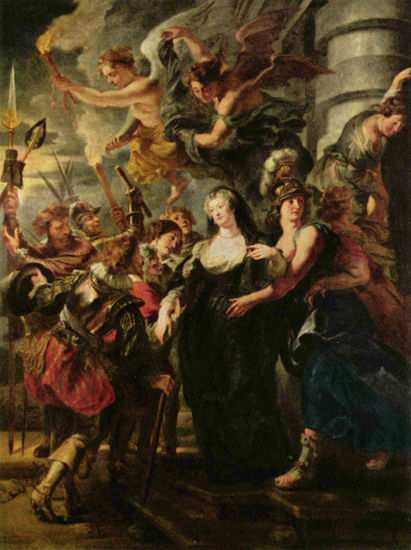 Ciclo de pinturas para María de' Medici, reina de Francia, escena 