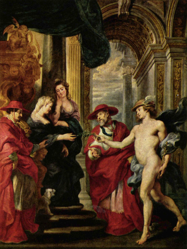 Ciclo de pinturas para María de' Medici, reina de Francia, escena