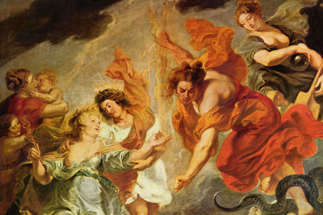 Ciclo de pinturas para María de' Medici, reina de Francia, escena