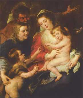 Holy Family with...