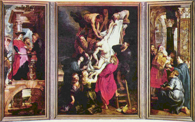 Kreuzabnahme, Triptych, Overall View 