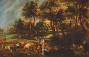 Landscape with Cows...