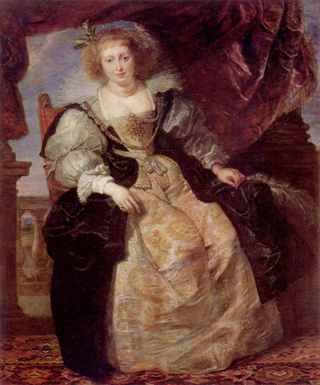 Retrato de Hélène Fourment con vestido de novia 