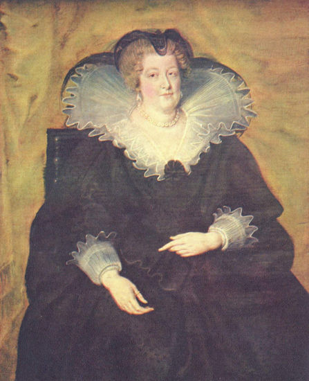 Portrait of Maria de' Medici, Queen of France 