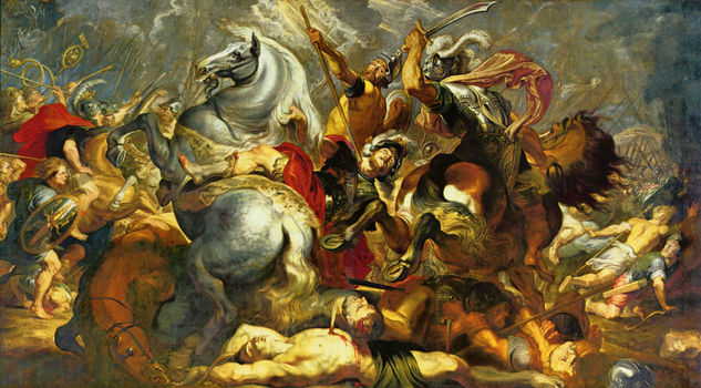 Victory and Death of the Consul Decius Mus in Battle 