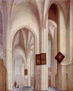 Interior de la iglesia de San Jacobo en Utrecht