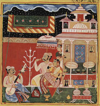 Râgsmâlâ, escena